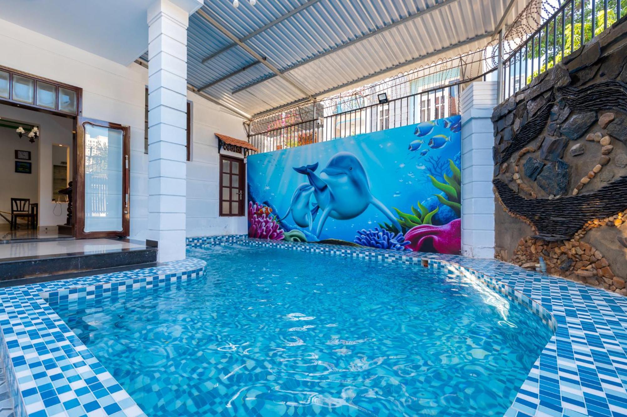 Villa Ho Boi 47 - Gan Bien Bai Sau - Phong Khach Co May Lanh Vung Tau Bagian luar foto